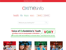 Tablet Screenshot of oxme.info